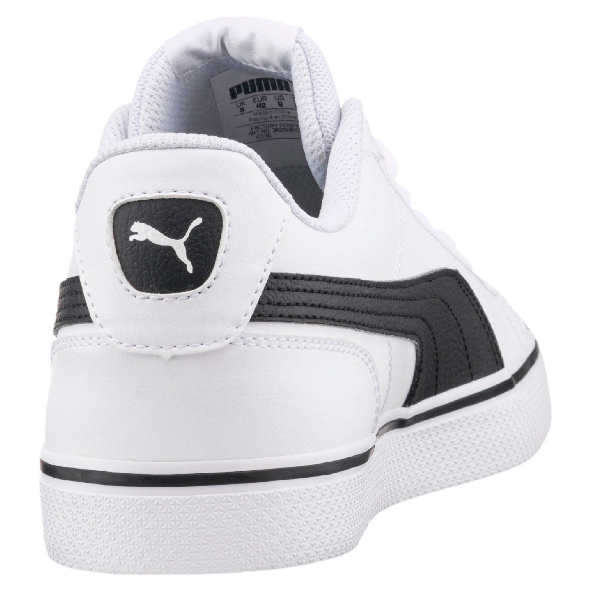 Buy Puma Unisex-Adult Smash Vulc Charcoal Gray-White Sneaker - 12 UK  (35962220) at Amazon.in